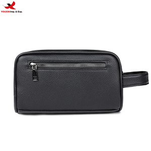 Sac à main en PU grande capacité pour homme, sac d'affaires avec quatre fermetures éclair et plusieurs poches, idéal pour l'été, adapté aux commandes en gros et mixtes (RTS) - Product Image 1