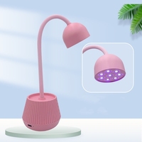 OEM LOGO Einstellbare Flexible Mini UV-Gel Aushärtungslampe Kabellose Nagel-UV-Lampe Trockner Ein-Finger-Blitzhärtung für Salon & Heimgebrauch