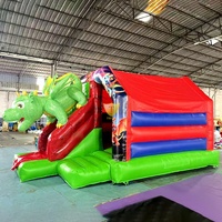 Château gonflable, château rebondissant, château à toboggan, équipement d'amusement extérieur commercial pour enfants