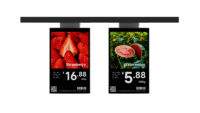 COMPAX Pantalla LCD ESL de Doble Pantalla de 10.1 Pulgadas, Pantalla a Todo Color de 300cd/ Alta Luminosidad, Etiqueta Digital para Tiendas Minoristas, Actualización de Información en Tiendas