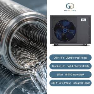 Pompe à chaleur Gtglobe R32 28 kW pour villa de luxe, grande maison, chauffage et refroidissement air-eau, eau chaude sanitaire, CE Europe, GT-030TD1, R32, écologique - Product Image 3