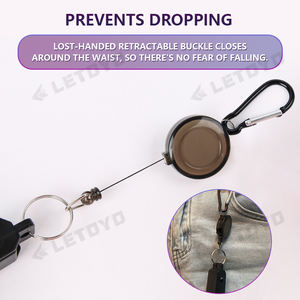 LETOYO <span class=keywords><strong>Pince</strong></span> à poisson en plastique ABS <span class=keywords><strong>Attrape</strong></span>-poisson portable avec boucle télescopique Contrôleur <span class=keywords><strong>Pince</strong></span> de pêche <span class=keywords><strong>Pince</strong></span> à lèvre de poisson - Product Image 4