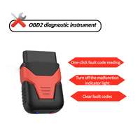 Lector de Códigos de Error OBD2 Multifuncional, Escáner de Diagnóstico Automotriz para Pruebas del Sistema del Motor de Vehículos Universales
