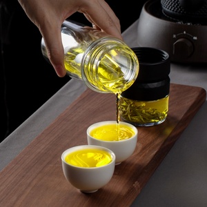 Taza de Té de 500 ml con Separador, Personalizable, de Vidrio Borosilicato Reutilizable de Doble Pared, Botella de Agua con Infusor de Té y Tapa - Product Image 5