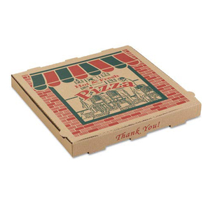 Scatola per <span class=keywords><strong>Pizza</strong></span> Nera Rotonda da 12 Pollici, Cartone per <span class=keywords><strong>Pizza</strong></span> Personalizzato con Stampa - Product Image 4