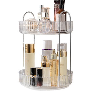 Estante de almacenamiento compacto de dos niveles para espacios pequeños o esquinas estrechas - Product Image 5