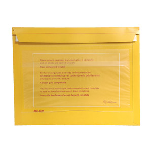 Sobre de Envío DHL Express 35x27 cm, Cartón 100% Reciclable, Bolsa de Correo Internacional - Product Image 2
