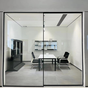 Porte <span class=keywords><strong>coulissante</strong></span> en verre trempé pour hôtel, usine, cuisine, ou comme porte intérieure double vitrage – Vente en gros - Product Image 4