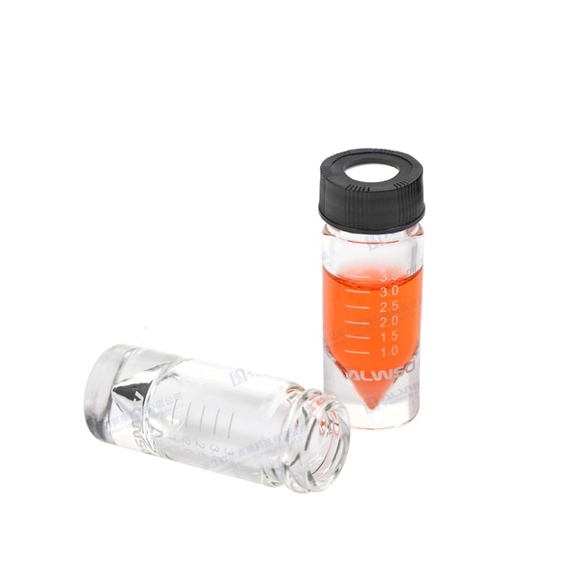 3.5ml Borosilicate Glass Vial, Used to Pak Oil. Vial with Closed-top Cap
