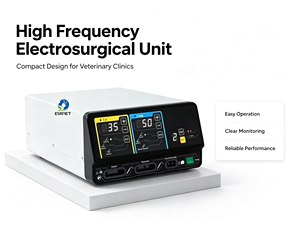 EURVET Medical Equipment Veterinary High Frequency Electrosurgical Generator Multiple Modes Safety Protection Animal Clinic Use - Product Image 1
