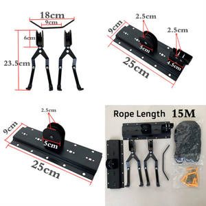 <span class=keywords><strong>Plafond</strong></span> De Levage Poulie Vélo Montage Vélo Palan Cintre Planche De Surf Rack Crochets Pivotants <span class=keywords><strong>pour</strong></span> Vélo - Product Image 5