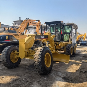 Caterpillar Motor Grader Equipped with a <b>Cat</b> C7 Engine Used Road Construction Motor graders 140K 140h - Product Image 4