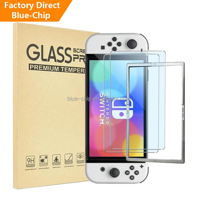 Factory Direct Switch 2 Screen Protector Anti Blue Light Tempered Glass with Oleophobic Coating for Nintendo Switch 2