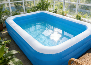 <span class=keywords><strong>สระ</strong></span>ว่าย<span class=keywords><strong>น้ำ</strong></span><span class=keywords><strong>เป่า</strong></span><span class=keywords><strong>ลม</strong></span>ขนาดใหญ่สำหรับครอบครัว พร้อมระบบเติมลมเร็วและวาล์วระบาย<span class=keywords><strong>น้ำ</strong></span> - Product Image 5