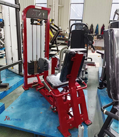 Appareil de musculation double fonction adducteur et abducteur à charge par poulies pour exercices des muscles des jambes