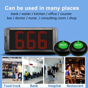 Système numérique de gestion des files d'attente / d'appel de tickets avec affichage LED et distributeur automatique de tickets - Solution de gestion des files d'attente en libre-service - Product Image 4