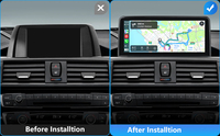 Radio GPS con Pantalla de 12.3 Pulgadas, Snapdragon 662, Android Auto, Carplay, DSP, 4G, Vista Panorámica de 360°, para BMW X4 F26 X3 F25 2011-2018, Estéreo NBT Evo