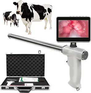 Cow cattle visual artificial insemination gun/High Quality cattle Digital AI Gun with camera