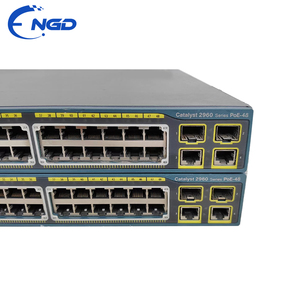 Switch PoE géré 48 ports 10/100 Mbps avec 2 ports Gigabit Cuivre + 2 ports SFP Uplinks LAN Lite pour déploiement réseau de bureau <span class=keywords><strong>WS</strong></span>-<span class=keywords><strong>C2960</strong></span>+<span class=keywords><strong>48PST</strong></span>-L/<span class=keywords><strong>S</strong></span> - Product Image 2