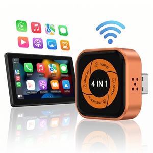 Adaptador Inalámbrico CarlinKit 4 en 1 para Carplay, <span class=keywords><strong>Android</strong></span> Auto, Mirror Link, Ai <span class=keywords><strong>Box</strong></span>, Mirror, Spotify, Radio y YouTube - Product Image 1