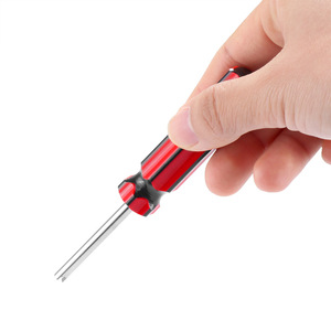 Kit d'outils pour valve de pneu de voiture, tournevis, clé hexagonale métrique 5 mm, manche antidérapant, réparation de pneus - Product Image 2