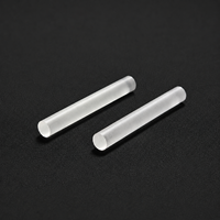 Lentille cylindrique double convexe longue K9, lentille optique cylindrique pour collimation et convergence laser linéaire