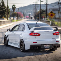 Aileron arrière EVO de haute qualité modifié pour Mitsubishi Lancer 2009-2015, aileron arrière sport E10, aileron arrière de course, mise à niveau de l'aileron arrière