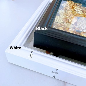 Mới nhất phong cách Châu Âu tự làm 3D bướm mẫu vật côn trùng khung ảnh - Product Image 4