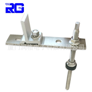 Support de montage solaire en aluminium pour toit ondulé, traitement de surface anodisé - Product Image 4