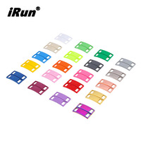 IRun argent lacet breloques chaussures en métal chaînes décoratives lacet personnalisé breloque chaîne de chaussure Hip Hop Punk drôle accessoires de chaussures