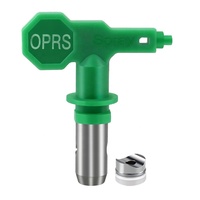 La boquilla de acero de tungsteno de baja presión verde de marca privada tiene una buena máquina de pintura en aerosol con efecto de atomización
