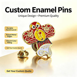 Pins <span class=keywords><strong>de</strong></span> Solapa Esmaltados Personalizados No. Insignia Metálica <span class=keywords><strong>de</strong></span> Aleación Personalizada en 5 Formas, con Logotipo Personalizado, Tamaño y Empaque a Medida, para Regalos <span class=keywords><strong>de</strong></span> <span class=keywords><strong>Aniversario</strong></span> y Recuerdos - Product Image 1