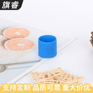 Silicone Cigar Holder Blue Round Anti-scalding Cigarette Accessory For Smoking Tools - Product Image 2