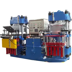 Máquina de moldeo de aisladores de goma, máquina de prensa de vulcanización de silicona de goma, máquina de moldeo por compresión de vacío de goma