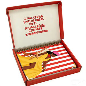 Planificateur d'autosoins personnalisé 2026, impression, couverture rigide, journal de bien-être, agenda relié en spirale avec boîte - Product Image 6