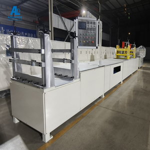 เครื่องขึ้นรูปไฟเบอร์กลาสแบบพัลทรูชั่นสำหรับโปรไฟล์ FRP แบบคู่ของ Caterpillar สำหรับชิ้นส่วนฉนวนไฟฟ้า - Product Image 5