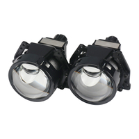 Système d'éclairage automobile Bi LED projecteur lentille 3.0 55W 5800K led laser phare
