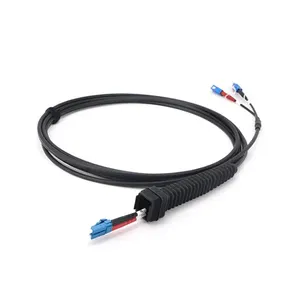 CPRI Cable Compatible With NSN Boot DX LC Connector CPRI Fiber Cable 50m For NOKIAI Base Station
