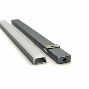 Surface de la lampe linéaire moderne Profil led en aluminium YG-F019 extrusion de canal en U Couverture PC pour éclairage à bande flexible Ld - Product Image 6
