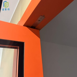 <span class=keywords><strong>Puerta</strong></span> Eléctrica Plana Moderna de Alta Calidad, Automática Bidireccional con Purificación por Inducción, de Acero Galvanizado con Ventana de Vidrio - Product Image 6