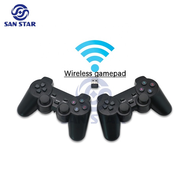 2.4G Wireless Arcade Controller for Video Game Console Wired Game Controller 2.4g Wireless Controller Gamepad