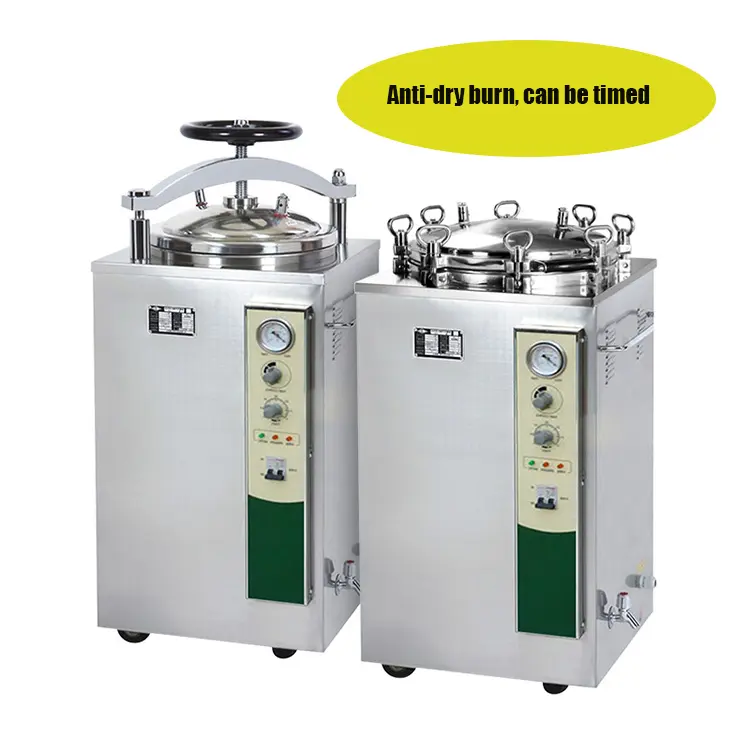Autoclave ad alta pressione verticale portatile commerciale/sterilizzatore per alimenti/sterilizzatori per sterilizzatore a calore secco