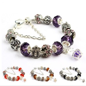 Bracelet en cristal pour femmes, bracelet couronne, perles, DIY - Product Image 1
