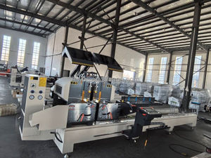 Nuova Sega a Nastro Automatica 2024 per Taglio di Profili in Alluminio, Macchina CNC a Doppia Testa per Tagli a 90 e 45 Gradi - Product Image 5