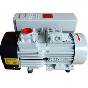 Bomba de vacío de paletas rotativas de una etapa con sellado de aceite Leybold Sogevac SV40B, 1 HP, motor eléctrico de 380 V, conexión de brida - Product Image 4