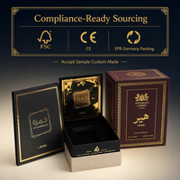 Emballage de boîte de parfum avec logo imprimé Boîte de bouteille de parfum personnalisée avec base et couvercle de luxe avec insert en mousse