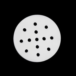 Vaporizador antiadherente de aceite de silicona perforado de grado alimenticio para cocinar papel de vapor Dim Sum revestimientos de vapor desechables utensilios de cocina para hornear Baki - Product Image 1