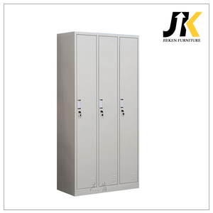 <span class=keywords><strong>Armario</strong></span> Metálico de Almacenamiento de 3 Puertas, Personalizable, Moderno y Versátil, para Gimnasio o Escuela, Venta al Por Mayor - Product Image 4