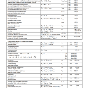 Semiduken t640n16toof 1600V 644A công suất cao giai đoạn kiểm soát <span class=keywords><strong>Thyristor</strong></span> cho công nghiệp chuyển đổi điện - Product Image 3