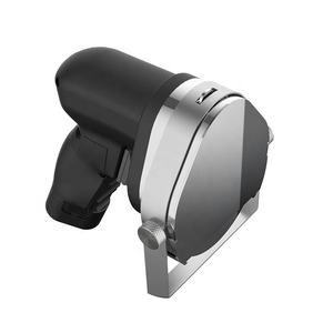 Rebanadora eléctrica de 220V, <span class=keywords><strong>cuchillo</strong></span> de acero inoxidable para <span class=keywords><strong>carne</strong></span> de Shawarma Kebab con hoja y piedra de afilar - Product Image 2
